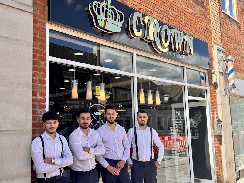 The Crown Traditional Barber Shop team
