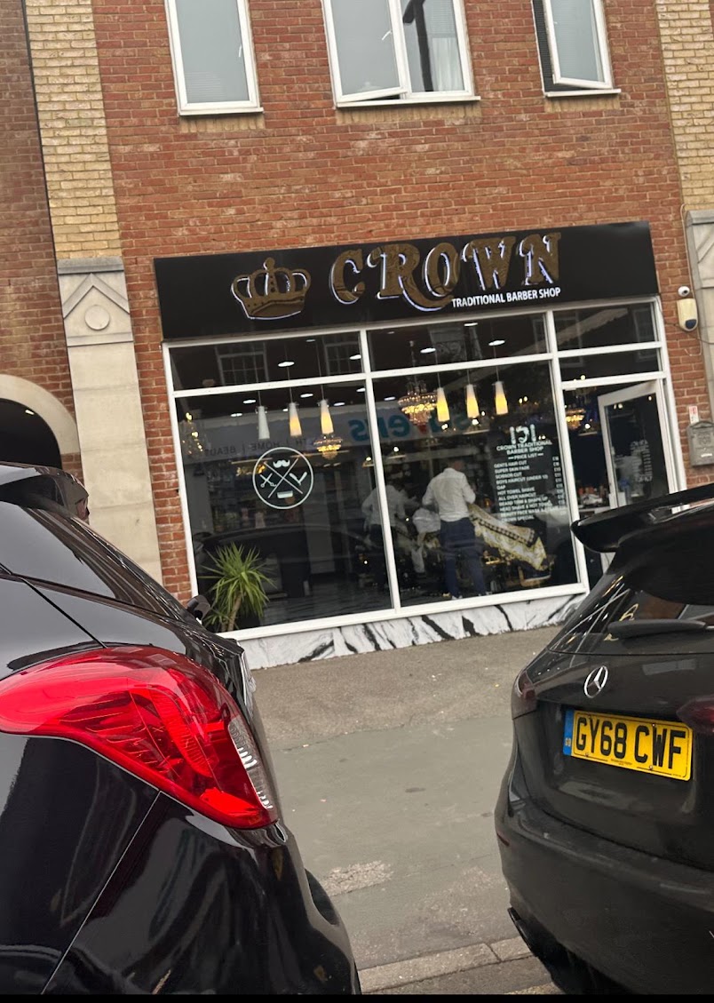The shop from the street on a Horley afternoon